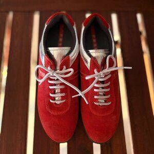 Prada Red Trainers/Sneakers Size EU 37.5 US 7.5